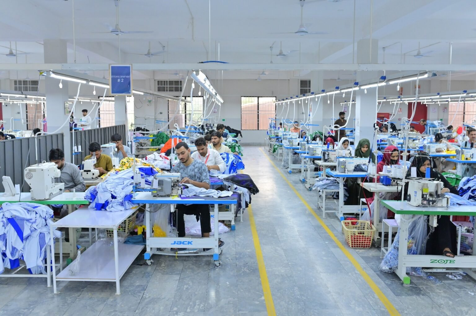 Glove production
